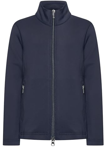 Imperial Riding IRH Charles Kinder Tech Shell Jacke Strickjacke mit Zwei-Wege-Reißverschluss Laser Cut Seitenteile Reißverschlusstaschen Feuchtigkeitsmanagement 4-Wege-Stretch
