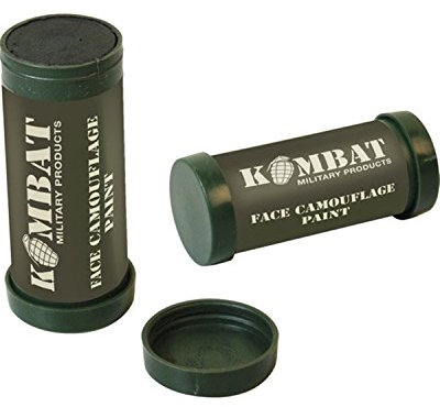 Kombat UK 2 couleurs Camo Cream – Peinture pour visage – Camouflage militaire – Peinture pour visage GI (simple)