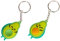 Mr. Wonderful Set of 2 Key-Rings for Friends Who fit Perfectly
