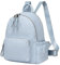 VASCHY Damen-Rucksack, Mini-Rucksack, PU-Leder, wasserdicht, modisch, klein, lässig, Reiserucksack, himmelblau, Einheitsgröße, Rucksäcke