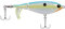 Berkley Choppo Topwater Angelköder, sexy Rücken, 1 Unze, 120 mm Topwater, verbesserte Propeller-Oberfläche für maximale Störung, ausgestattet mit Sharp Fusion19 Haken