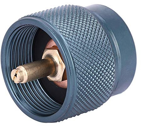 Alomejor 1L Camping Gas Stove Adapter Tank Converter Outdoor Furnace Furnace Gas Tank Converter