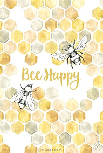 FRESH SCENTS -Bee Happy- Scented Sachet Bag, Drawer Fragrance Wardrobe Air Room Freshener for Living Room Bedroom Bathroom Laundry Radiator or Car - Rich Citrus Fragrance with touch of sweet honey