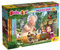 Lisciani – Mascha und der Bär – 70 x 50 cm großes Puzzle mit 24 Teilen – 2-in-1-Puzzle – doppelseitig mit Malrücken – für Kinder ab 3 Jahren – Marker zum Ausmalen im Lieferumfang enthalten