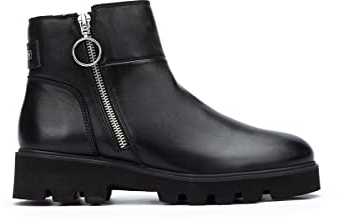 Pikolinos Flache Stiefeletten in Leder Salamanca für Frauen Farbe Negro