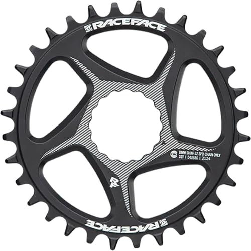 Race Face Plato 32t Direct Mount Wide 12 SPD Shimano Negro 821973435381, Unisex Adulto