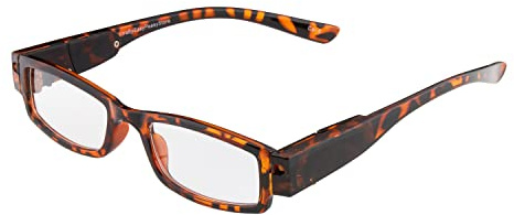 UltraByEasyPeasyStore Adults LED Reading Glasses Night Illuminated Mens Womans Presybyopic Diopter