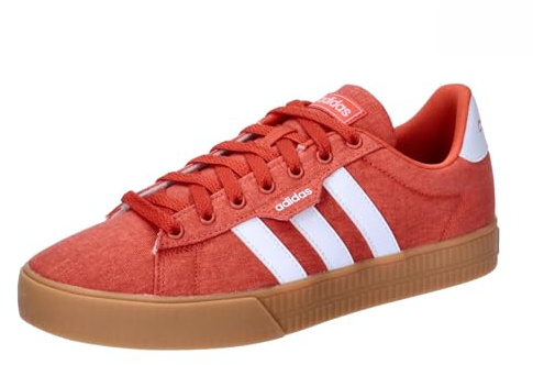 adidas Herren Daily 3.0 Shoes, Preloved Red/Cloud White, 44 EU