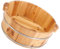 GANAZONO Holz-Fußbecken Fußwascheimer Fußbadewanne Pediküre-Eimer Fußwaschfass Für Zu Hause Fußbad Massage Spa Sauna