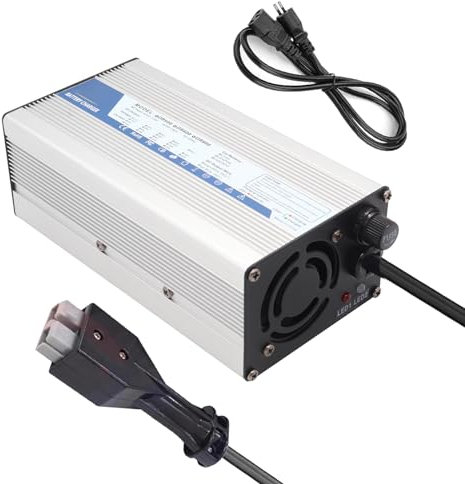 WXFKLDJ 36V12A Golf Cart Battery Charger Lead-Acid Battery Chargers Replacement for 36 Volt Club Car, EZGO Golf Carts Various Golf Cart Plug Options,Plug D
