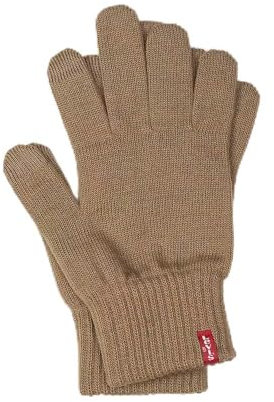 Levi's Herren Ben Touch Screen Gloves, braun, S
