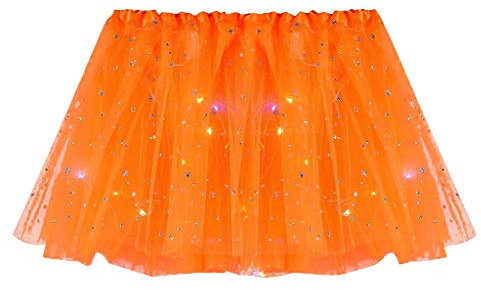 Deals Of The Day Lightning Deals Tüllrock Mit Lichterkette Karneval Tütü Weiß Damen Kleid Fee Langer Tüllrock Damen Tüllrock Grün Blau Black Skirt Halloween Damen Tüllrock Rosa Meerjungfrau Flosse