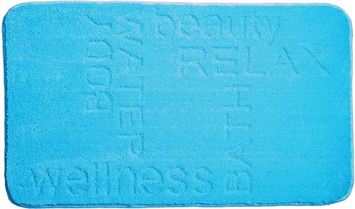 Linea Due Feeling Badteppich 50x80cm blau