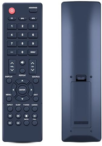 KT1744-HG2 Replacement Remote Control Compatible for Polaroid Full HD LED TV 32GSR3000FB 40GSR3000FB