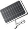Panneau Solaire Portable 2W 12V 1000mA avec Port USB Chargeur Solaire pour Randonnée, Camping, et Activités Extérieures,Étanche IP65,Cadre en Plaque Époxy Durable,Câble USB Inclus