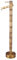 LXRHLIKG Colonne à Eau de Jardin en Bambou Antique Tout en Cuivre pour Extérieur, Robinet Antigel Décoratif pour Cour(87.5cm/34in)