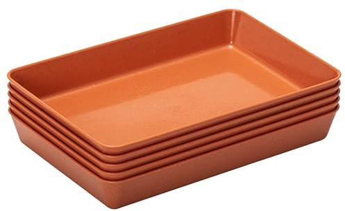 Betzold Materialschalen aus treeNside-Material, Natur – Bastelschalen-Set für Kita