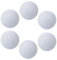 Esforzarse 6 Stück Match Golfbälle, 42mm Golfball, Weich Golf Trainingsbälle für Indoor oder Outdoor Training, Hochleistungs-Golfbälle, Golf Bälle, Übungs Golfbälle-Weiß