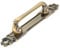 DIYEAH Antique Door Pull Handle Vintage Cabinet Handle Durable Elegant Design for Sliding Doors and Wardrobes Space Saving for Home Decor
