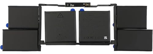 Batternix 99.8WH A2113 A2141 batería de portátil reemplazo para MacBook Pro 16-Inch A2141(2019 Version) EMC 3347,Fits MVVJ2xx/A MVVK2xx/A MVVL2xx/A MVVM2xx/A Rendimiento Alto