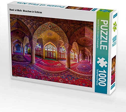 CALVENDO Puzzle Nasir al Molk- Moschee in Schiras 1000 Teile Lege-Größe 64 x 48 cm Foto-Puzzle Bild von Ricardo Gonzalez Photography D