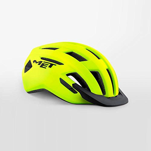 MET Allroad Helm Safety Yellow Matte Kopfumfang M | 56-58cm 2021 Fahrradhelm