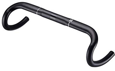 3T Unisex – Erwachsene Superergo PRO Rennlenker, Schwarz, 38 cm