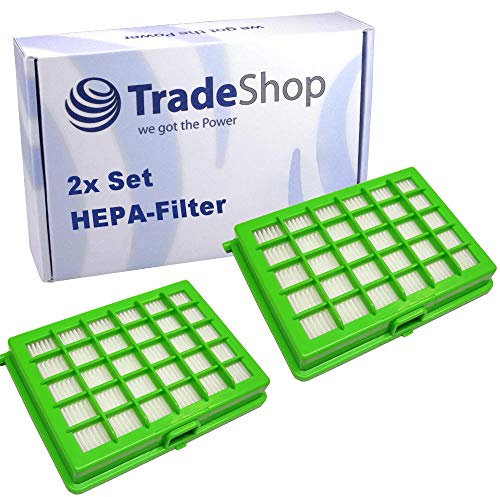 2 filtri HEPA per aspirapolvere Rowenta Compacteo RO2451 RO5227 RO5253 RO5255 RO5285 RO5295 CompacteoErgo RO5259R1/4Q0