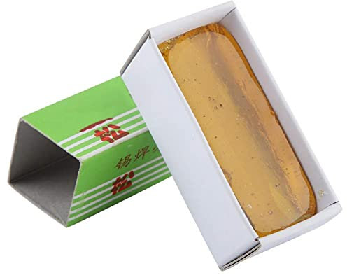 Baverta Lötpaste Flux, Kolophonium zum Löten, robust, hohe Farbe, transparent und glänzend, für Schweißen, Entferner, Oxidbeschichtung, 10 Stück