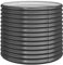 vidaXL Jardinière de Jardin Pot à Fleurs Boîte à Plantes Lit Surélevé Patio Terrasse Extérieur Acier Enduit de Poudre 80x80x68 cm Anthracite