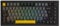 Akko 5075S RGB Wired Mechanical Gaming Keyboard Gasket Mount Hot-Swap Programmable PBT Double-shot Cherry Profile with A Rotary Knob, Compatible for Win/Mac/IOS/Android UK Layout(Cream Yellow)