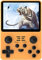 HOIRA Powkiddy RGB20S Console with 20000 Pre-Installed Games, Portable Retro Game, Save and Charge Function-Yellow||128G