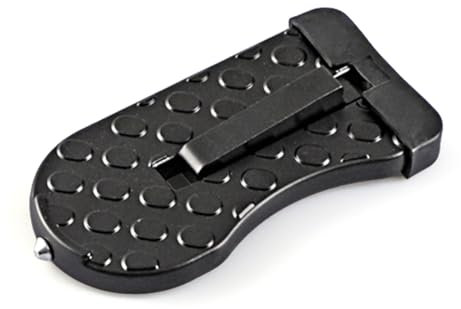 JOCXZI Marchepieds pour Camping-Car,Pédales de Camping-Car, pédales de Voiture en Alliage d'aluminium, adaptées aux SUV, Camping-Cars, Voitures et Voitures familiales (15,5 * 8 * 2,5 cm)