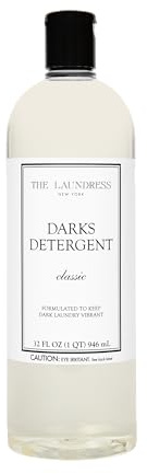 The Laundress Darks Detergent, Concentrated Laundry Detergent Liquid, For Rich Vibrant Colors, Tough on Stains, Classic Scent, 32 oz.