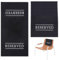 AHANDMAKER Reservierter Stuhl/Banktücher, Reservierte Stuhlschilder, Reservierte Schilder Für Kirchenbänke, Hochzeiten, Partys, Feiern, Empfänge, Kirchen Oder Veranstaltungen (5er-Pack)., Schwarz)