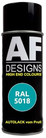 RAL5018 TUERKISBLAU Spraydose glänzend Lackspray Sprühdose DIY Autolack