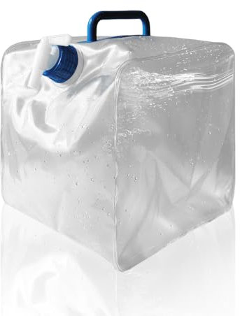 WELESHEI 8 Gallon Pvc Graded Collapsible Water Container With Screw Cap Square Shape Camping Water Storage Cube Jug For Emergency Camping Outdoor Hiking Picnic Beach Multiple Models 3 Size 3pcs
