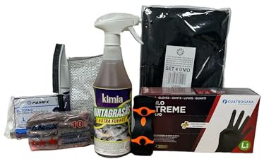 KIMIA - Super Pack Limpieza Hornos | Quitagrasas Extra Fuerte | Limpieza Completa y Eficiente | Calidad Profesional | Incluye Varios Productos | Alta Eficacia | Pack Versátil | Limpieza Profunda