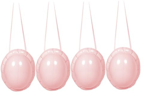 INOOMP 4pièces Faux Ventre Gonflable pour Femme Enceinte Accessoire Réaliste pour Cosplay Convient Aux Fêtes Et Spectacles avec Sangles Réglables