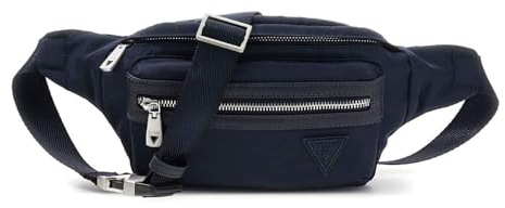 GUESS Gürteltasche Berlin Bumbag Blue Night dunkelblau
