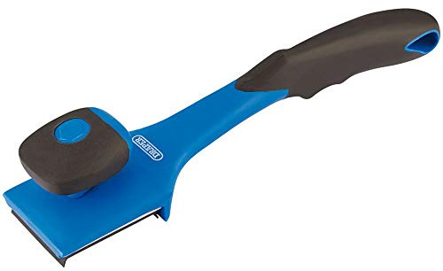 Draper 17154 4 Edged Scraper with Soft Grip Handle and Knob , Blue