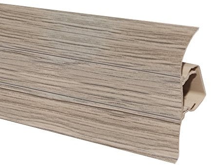 Battiscopa Passacavo, Grigio Tortora 104, 4 Barre da 2,5 mt