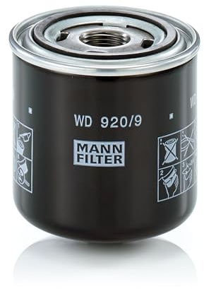 MANN-FILTER, WD 920/9 Ölfilter | Für Off-Highway, Hohe Filtrationsleistung, Optimaler Motorschutz, Hochwertige Dichtung, Echte OE-Technologie