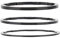 VGEBY1 Fahrrad Spacer, Sram Spacer 3 Teile/Satz 3 Größe Enthalten Fahrrad Schwungrad Nabe Spacer 1mm + 1,5mm + 2mm Radfahren Innenlager Achsscheibe Dichtung