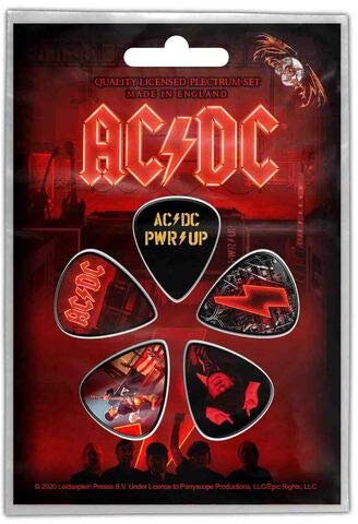 ACDC Pwr Up 5 Plektrum Pack (rz)