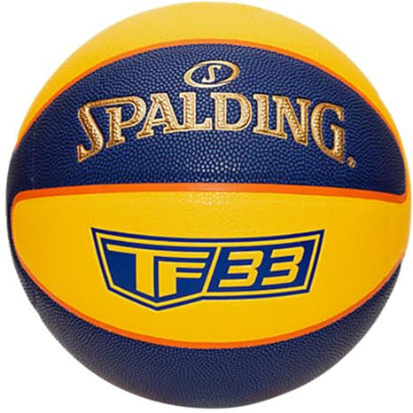 Spalding United Sports TF 33 Ball Blue/Yellow 6