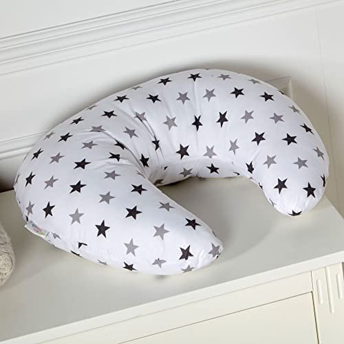 For Your Little One FYLO Breast Feeding Nursing Pillow Cover Only - Silver Twinkle