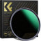 K&F Concept Nano-X Serie ND64 Filter(6 Blendenstufen) 72MM Slim Fester Graufilter