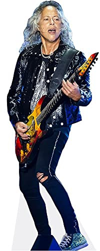 Kirk Hammett (Guitar) Pappaufsteller lebensgross