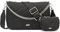 DKNY Damen Bodhi Crossbody Umhängetasche, Schwarz/Silber